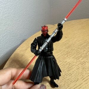 Star Wars Darth Maul Action Figure with Red Lightsaber